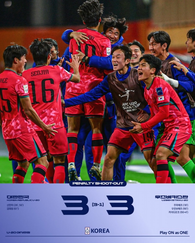 韓國U20門將：對撲點很有信心，訓練中一度10次射門撲出8次